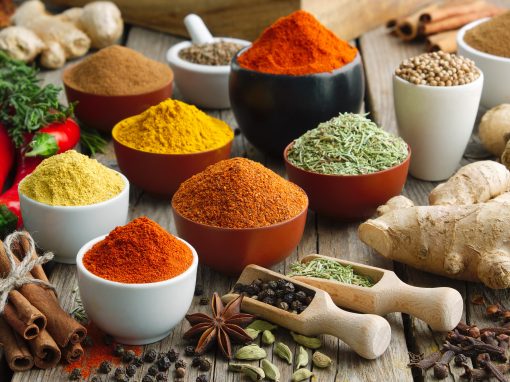 What are some of the herbs used in Ayurveda?